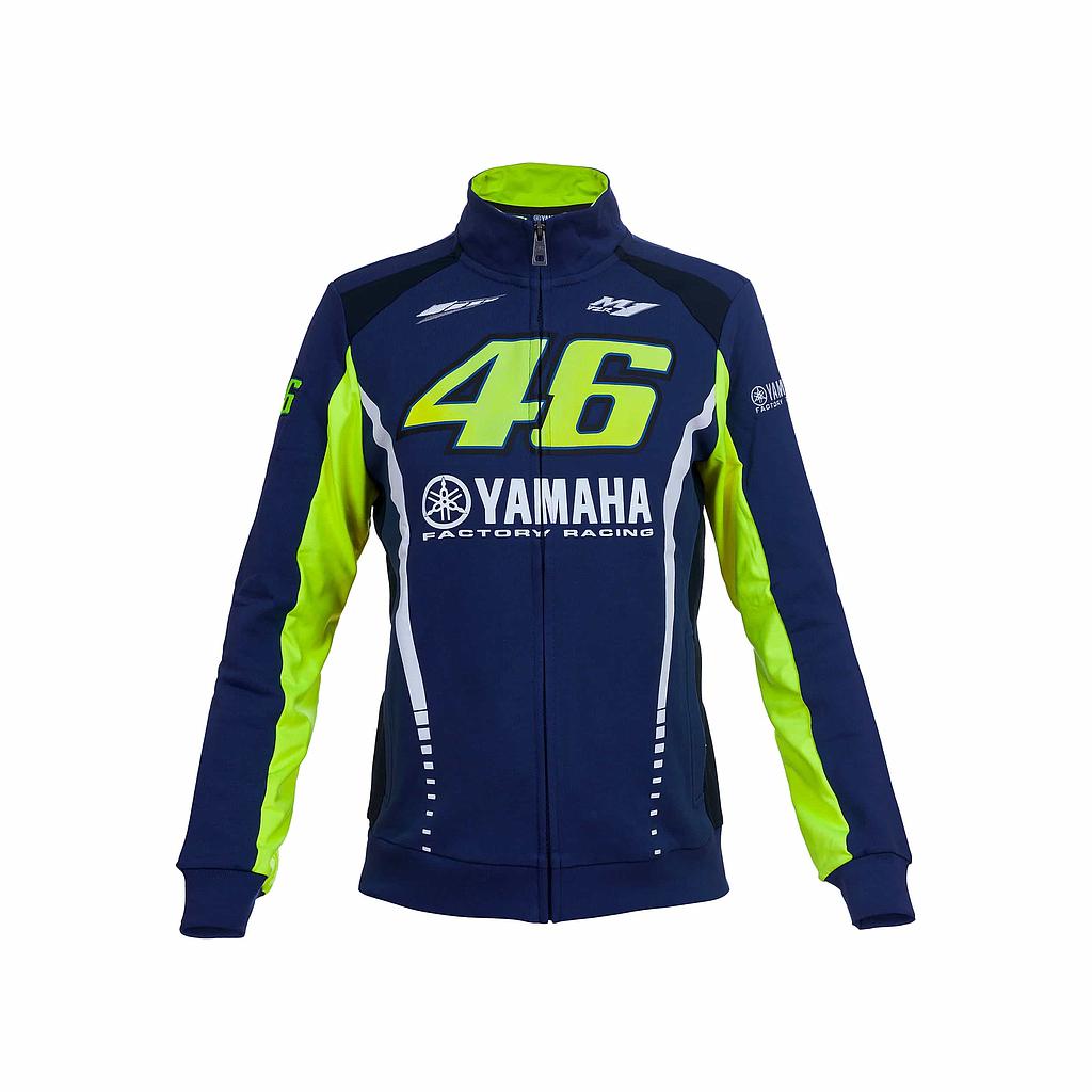 [YDWFL272409-WXS] Buzo Mujer Cuello Yamaha Racing VR46 (XS)