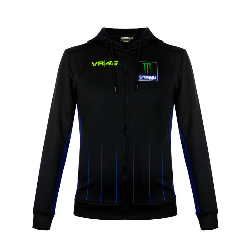 Buso Sudadera VR46 Yamaha VR46 Capucha Negro