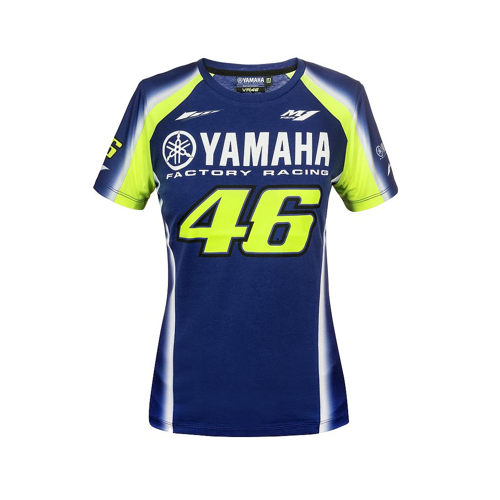 [YDWTS314309-WS] Camiseta Mujer Yamaha VR46 (S)