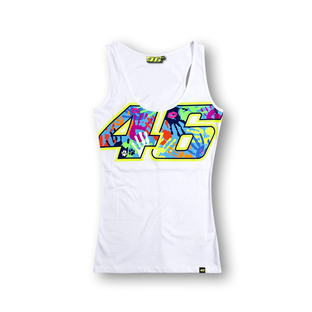 [VRWTT194006-WS] Camiseta Esqueleto Mujer VR46 (S)