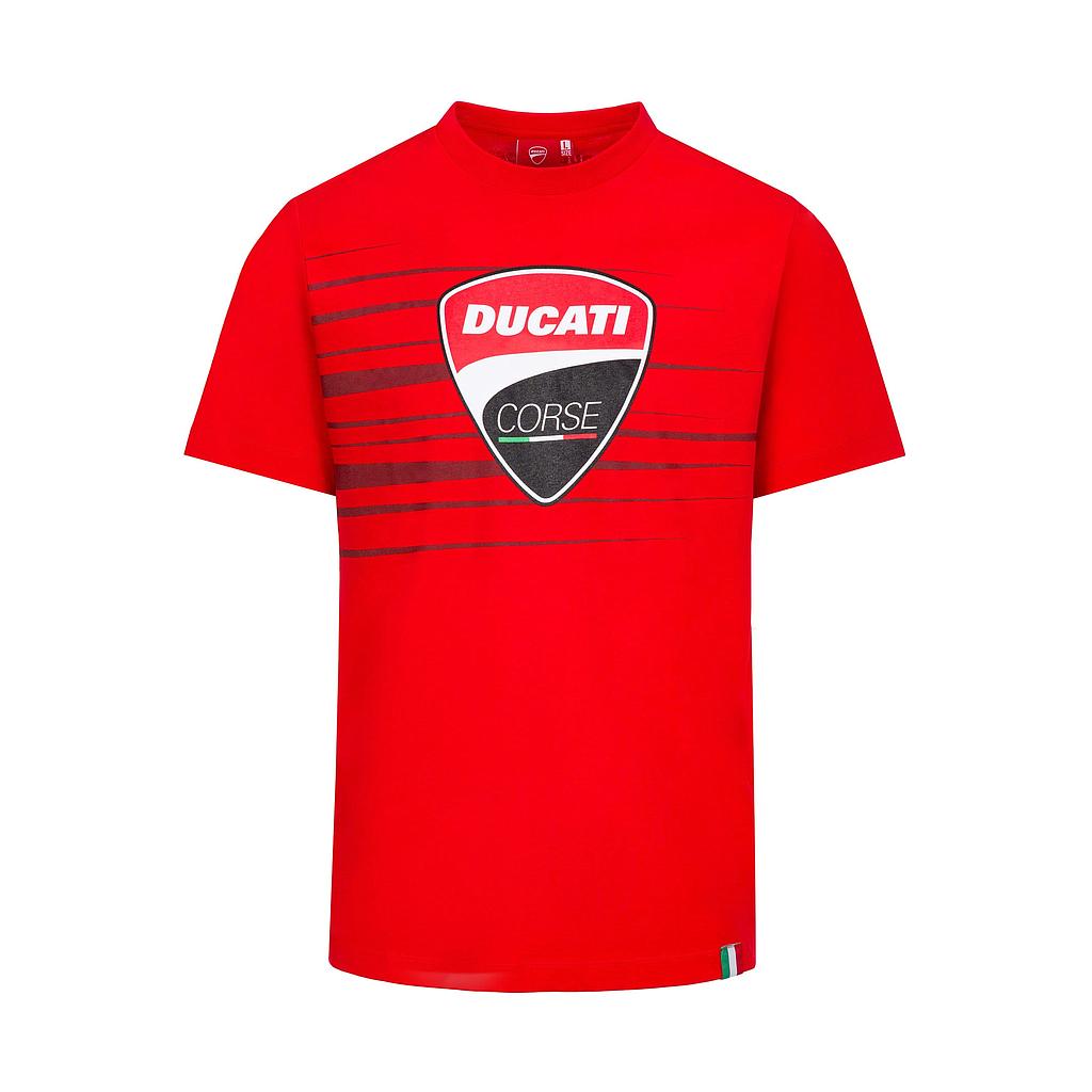 Camiseta Ducati Logo Y Rayas