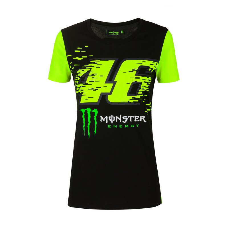 [MOWTS397404XS] Camiseta Mujer VR46 Monster Energy (XS)