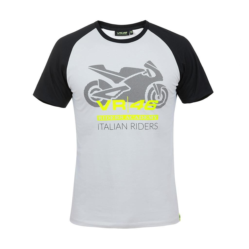 Camiseta VR46 Italian Riders Manga Raglan
