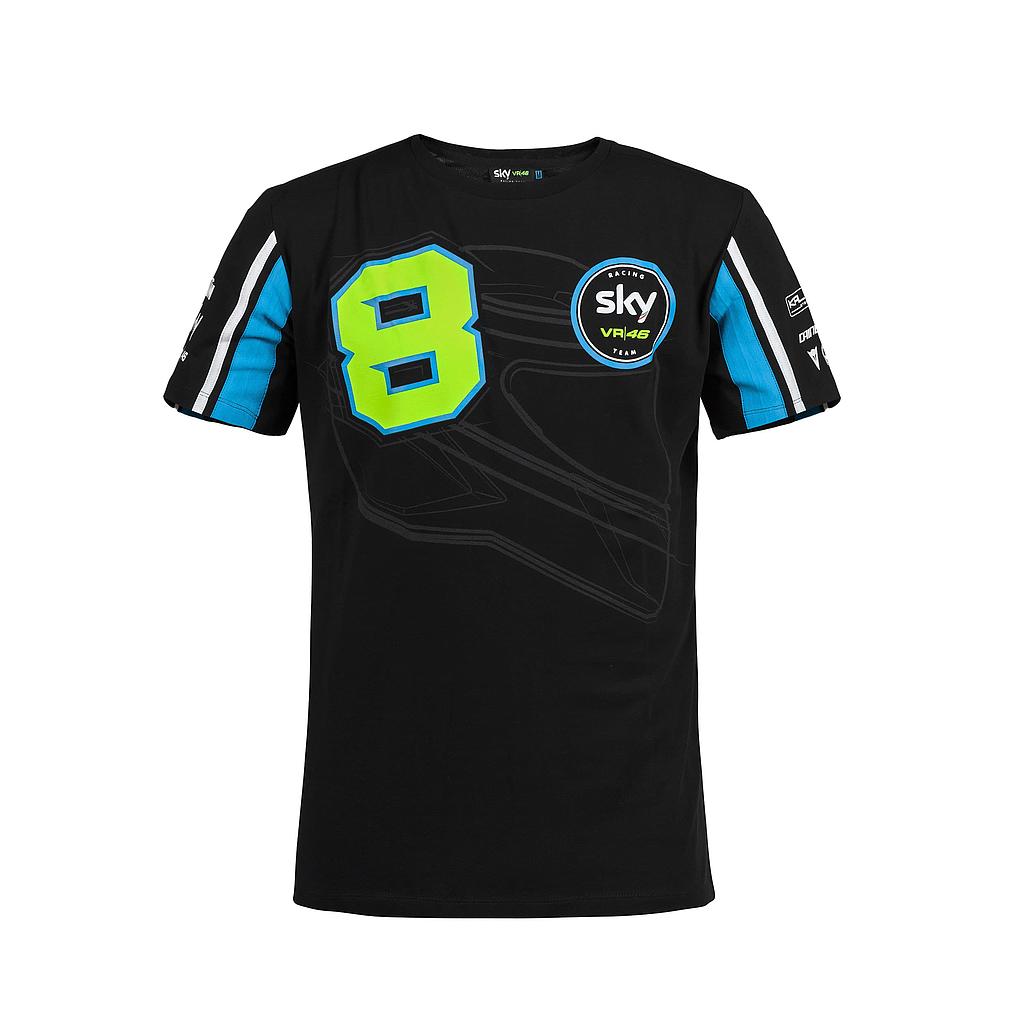 [SKMTS289804-S] Camiseta Nicolò Bulega VR46 Sky Racing Team (S)