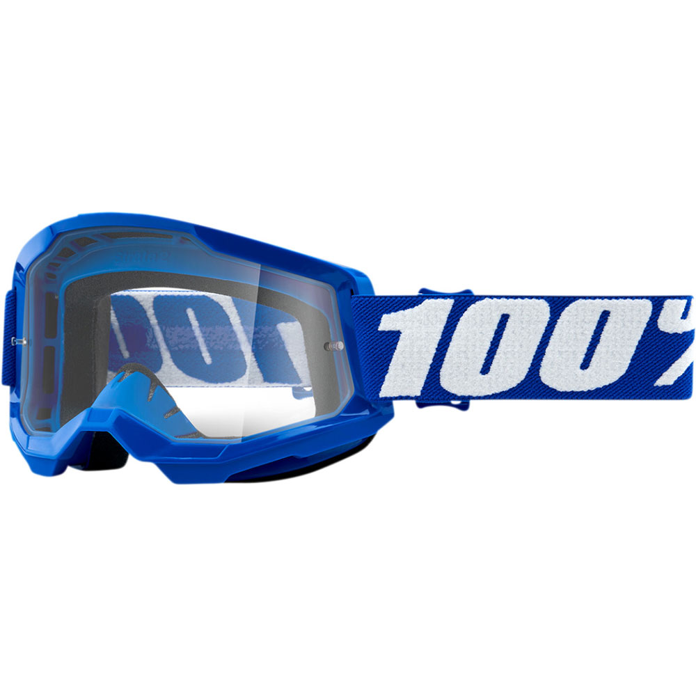 Gafas 100% Strata 2 Azul - Lente Transparente