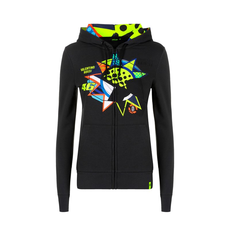 Buzo Mujer con Capucha Vr46 Winter Test