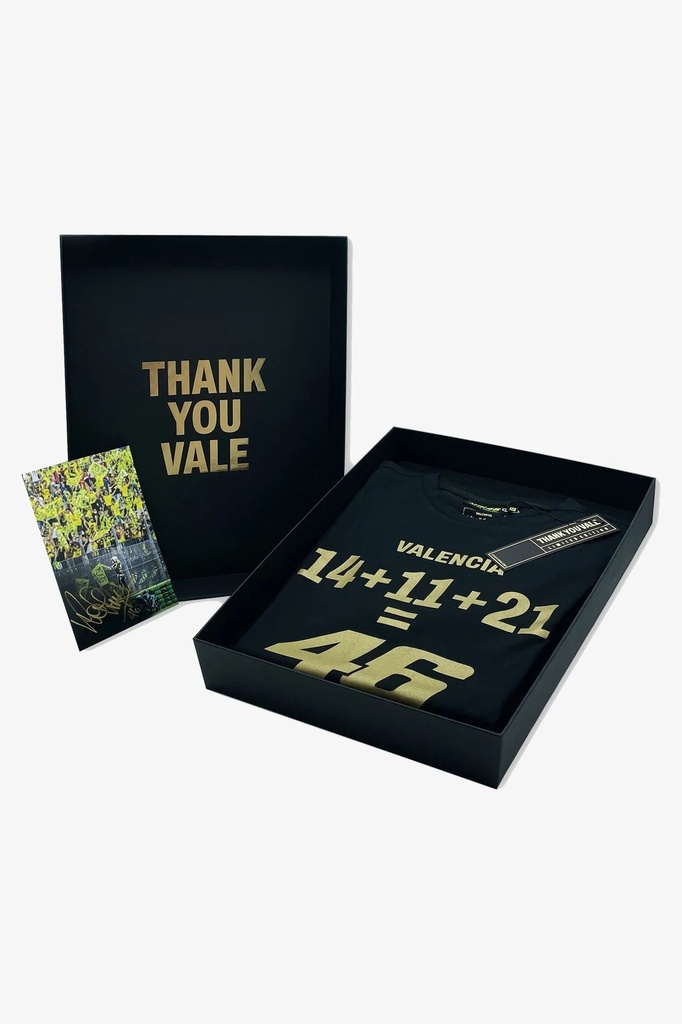 Camiseta VR46 Valencia 2021 en Caja Edicion Premium