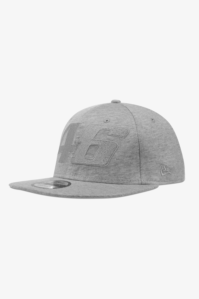 [VRMCA341405S/M] Gorra Plana VR46 New Era Core Tono sobre tono gris (S/M)
