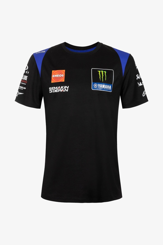 [YTMTS444804S] Camiseta Oficial Equipo Yamaha Monster Energy 2022 (S)