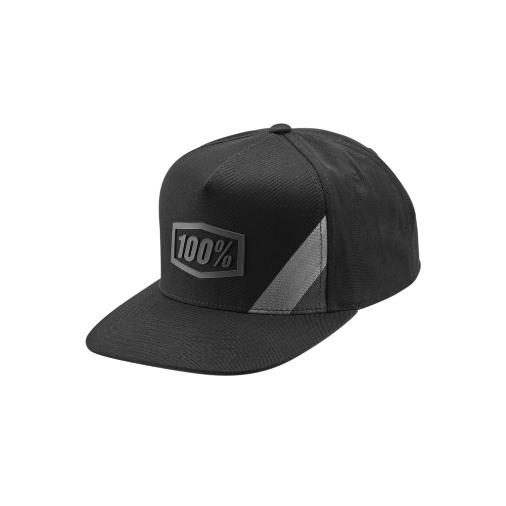 Gorra 100% Cornerstone Trucker Negro/Gris