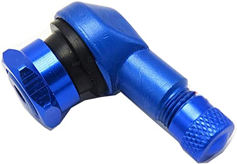 Valvula de Aire Aluminio 10mm en 90 L Azul