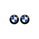 Emblema Adhesivo BMW Logo 3D 21mm x 2 Und