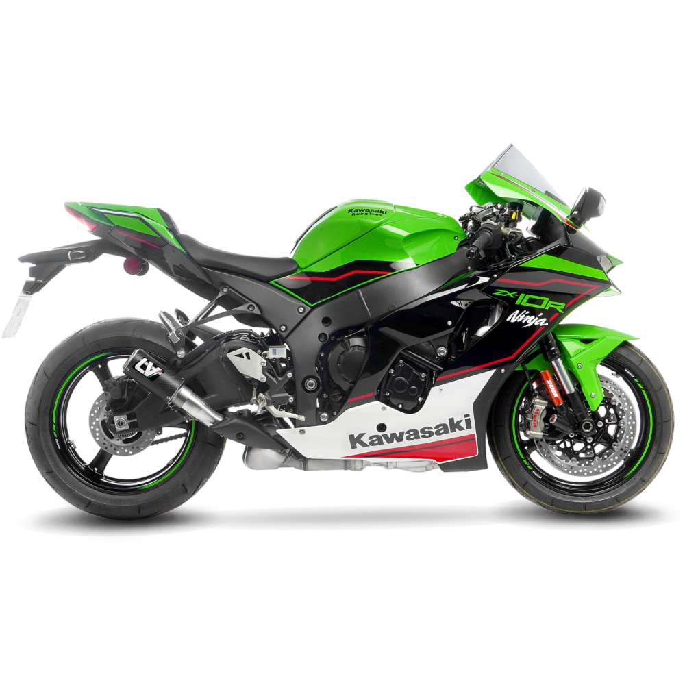 [15406C] Exosto Slip-on Leovince LV Corsa Carbon Ø65 Kawasaki ZX-10R/RR