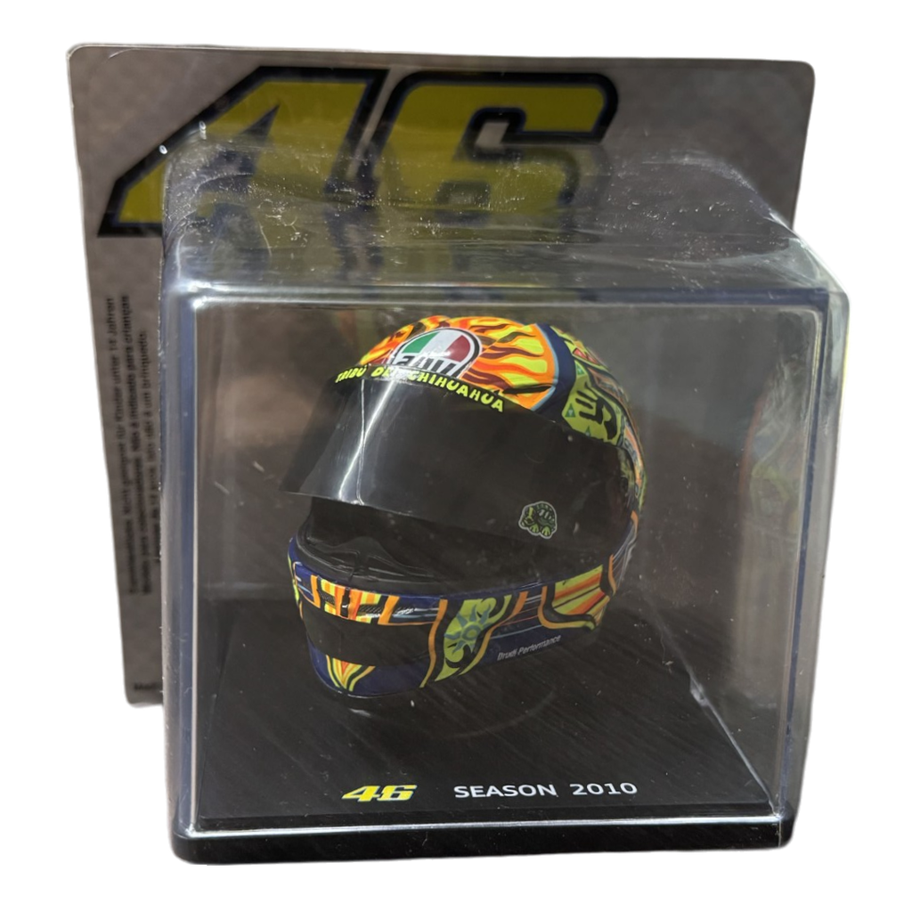 [LVU5H521203] Casco Coleccionable VR46 Escala 1/5 Season 2010 5 Continentes