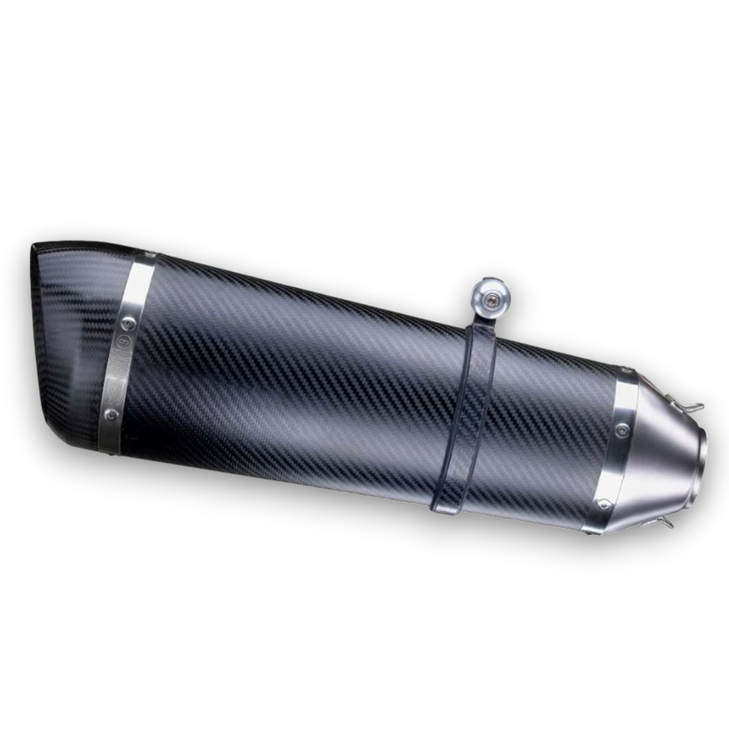 [9754U] Exosto Adaptable Leovince Factory-S Ø60 L=270 Carbono