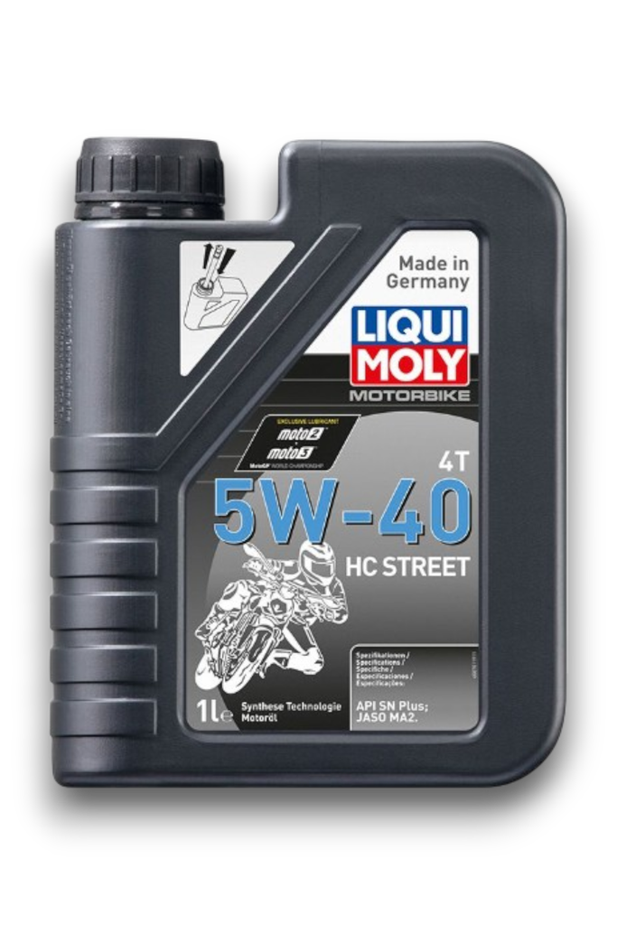 [LM20750] Aceite Liqui Moly 5W40 Sintetico HC Street LM 4T x 1L