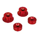 Spool Kit soportes caballete - M10 mm - Rojo
