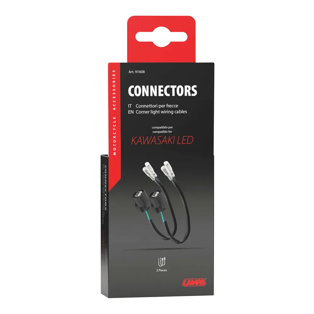 Kit Cables Direccionales Kawasaki (Led) x 2Und
