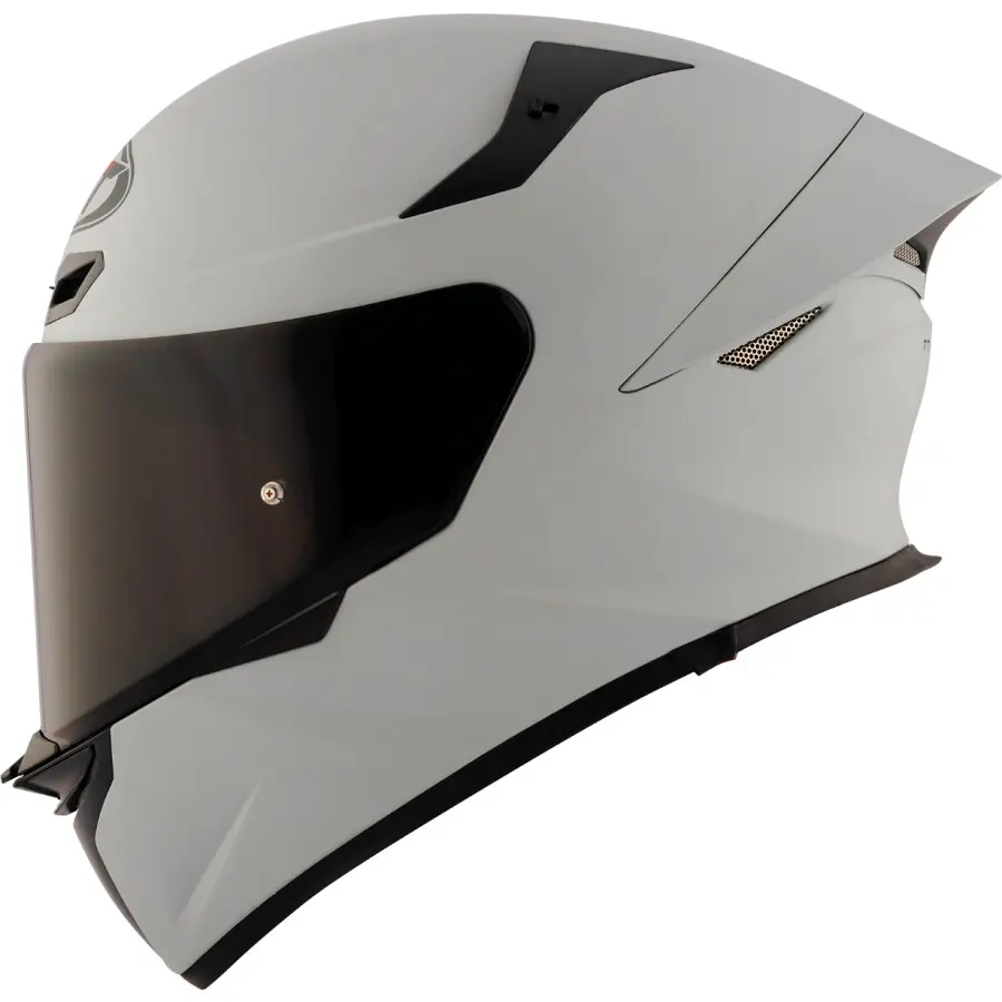 Casco Integral KYT TT-Revo ASP Gris Plano Mate ECE/2206,