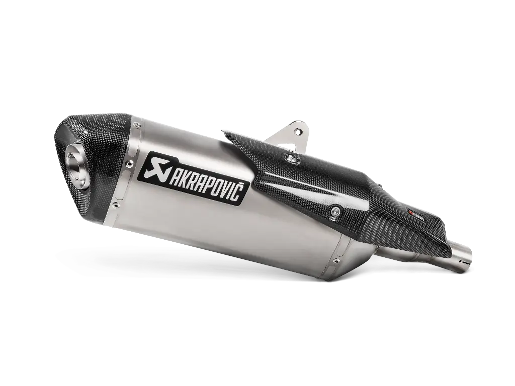 Exosto Slip-on Akrapovic Honda X-Adv 750 Titanio Plata