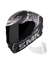 Casco Integral SMK Stellar Fury Gris Camaleon CE22.06
