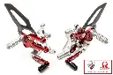 Pedaleras Ajustables CNC Racing Rps Ducati Sbk Panigale Series Team Pramac Motogp Edicion Limitada