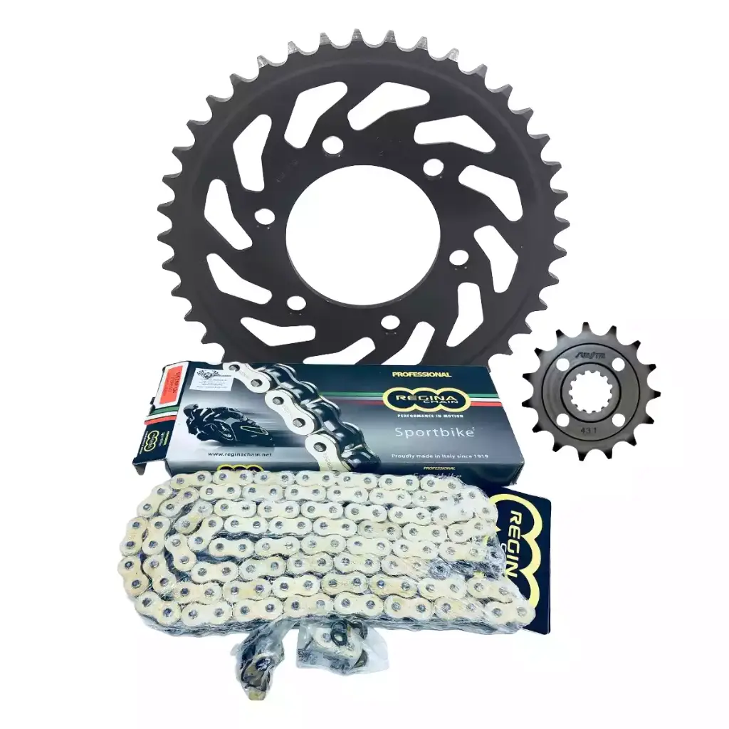 Kit Arrastre Kawasaki Z1000 15-43  Cadena Regina 525ZRPx112