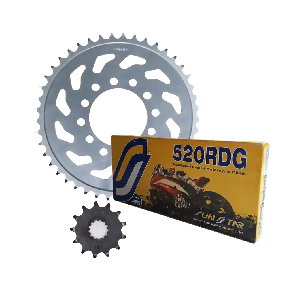 [32515+1-3356-46+SS520RDG-120N] Kit Arrastre Sunstar 520 Kawasaki ER-6N Versys/650 