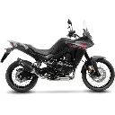 Exosto Slip-On Leovince LV One Evo Black Honda XL 750 Transalp Urban/ Easy Travel / Travel edition