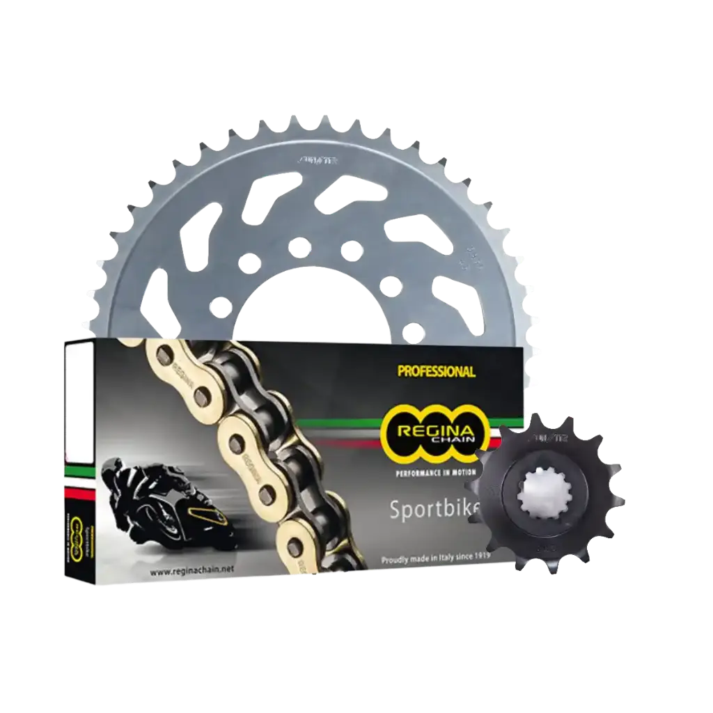 [3A215+1-3356-45+135zrp/00b] kit Arrastre Regina Kawasaki Z800 13-16 Piñones Suntar 14-45 Cadena 114