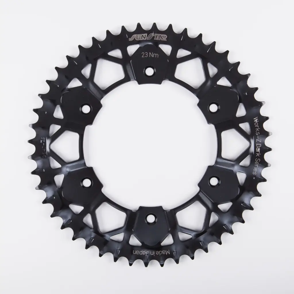 Corona 520x48 Sunstar KTM 790 /890 Adv Works Acero Negro