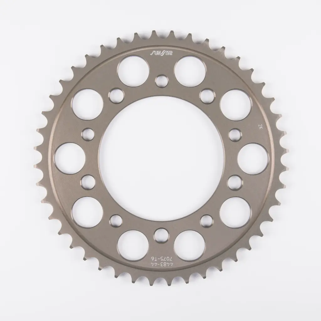 Corona 525x42 Sunstar Honda CB650F / CBR900 / CBR600 / VT Shadow Aluminio