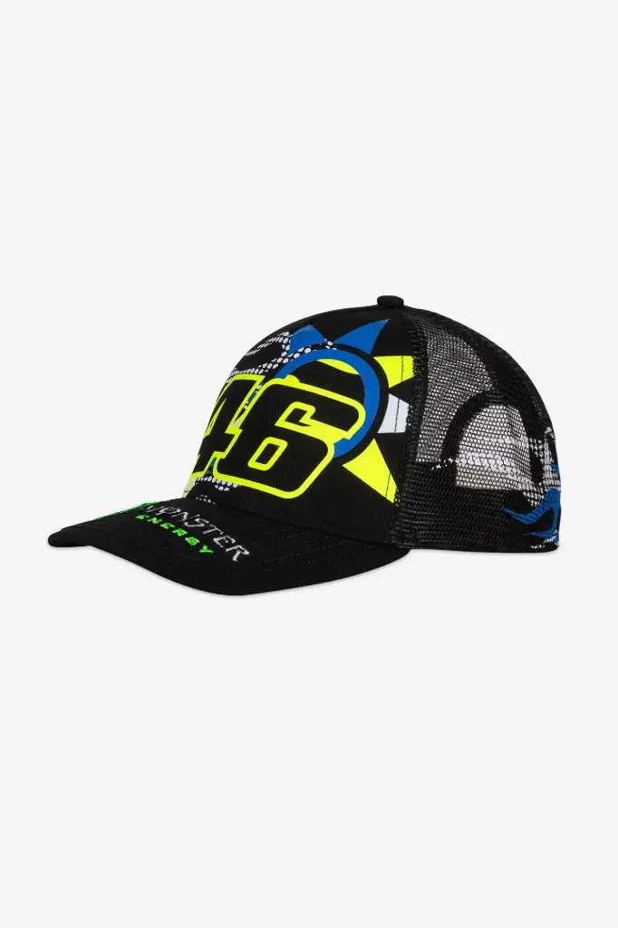 Gorra VR46 Sole Luna Monster Energy Trucker