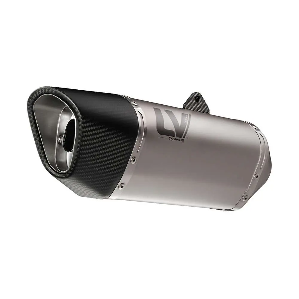 [9798TU] Escape Adaptable Leovince LV-14R Ø50 L=270mm Titanio