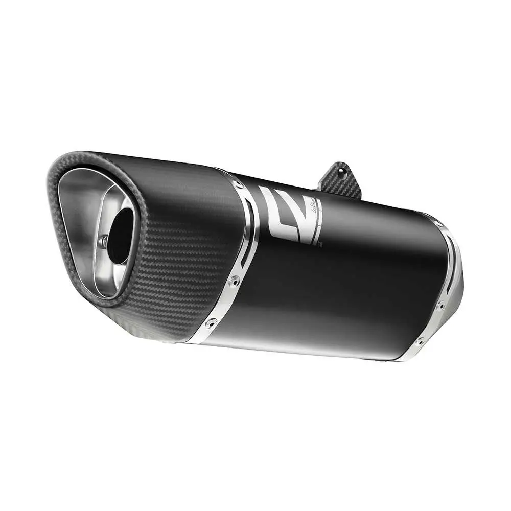 [9799BU] Escape Adaptable Leovince LV-14R Ø54 L=270mm Inox Black