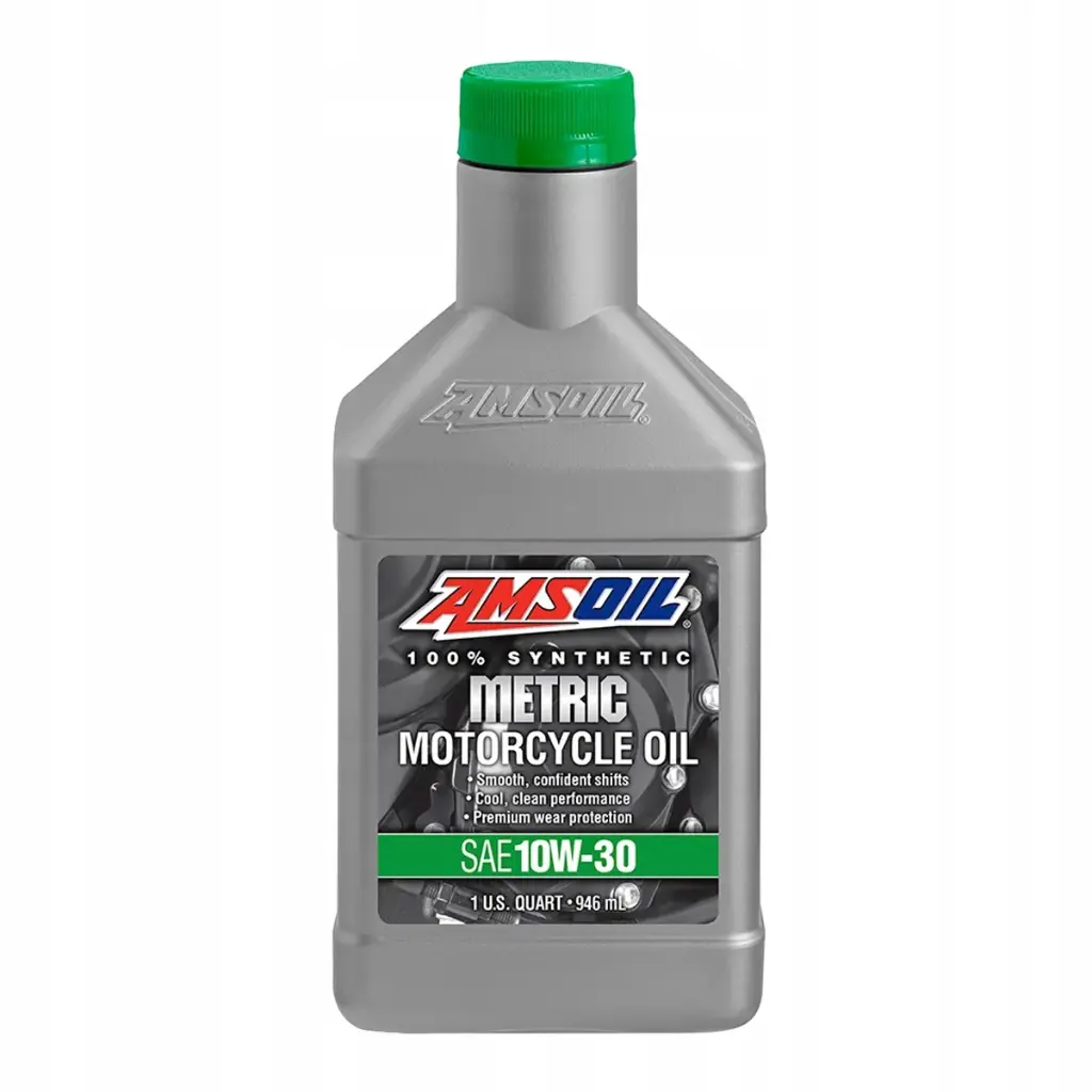 Aceite Amsoil 10W30 100% Sintetico X 1L Para Motocicleta