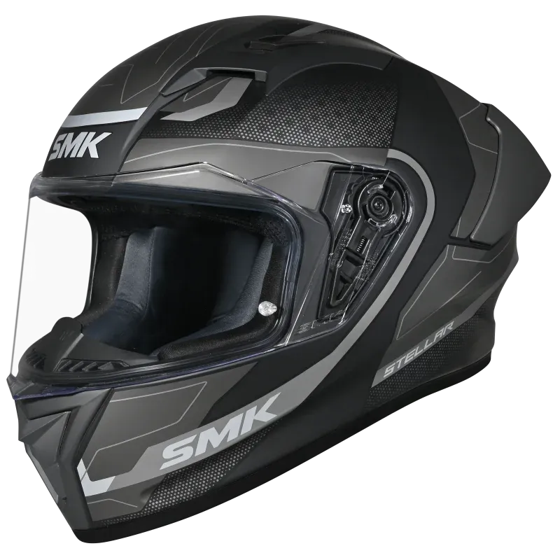 [1000103637] Casco Integral SMK Stellar Sport Mate ECE22.06 Visor Inc (S)