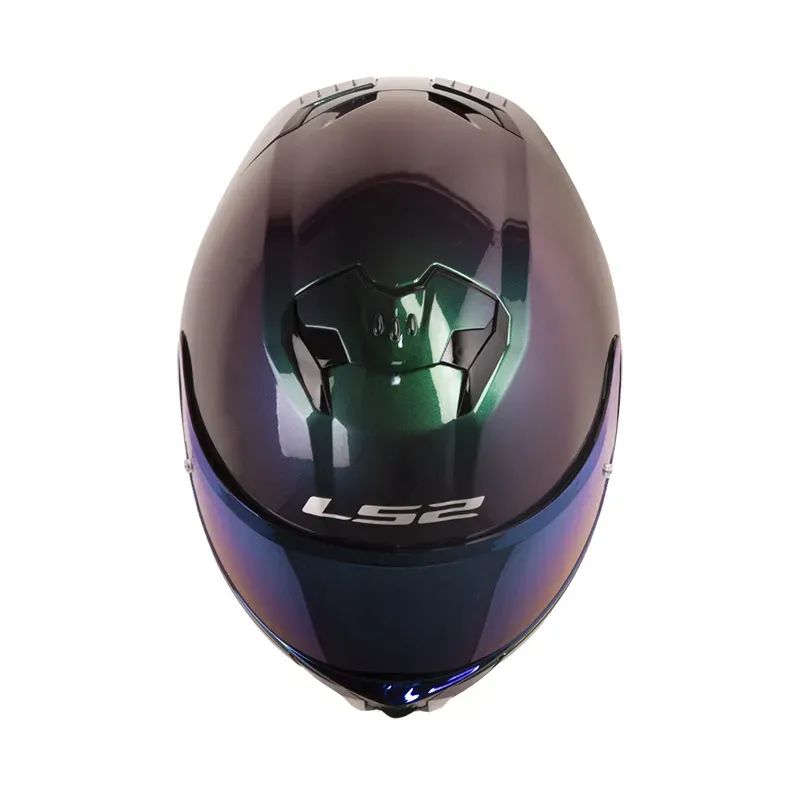 [200364] Casco Integral LS2 - FF808 Stream II Jeans CE2206 Visor Iridium (M)