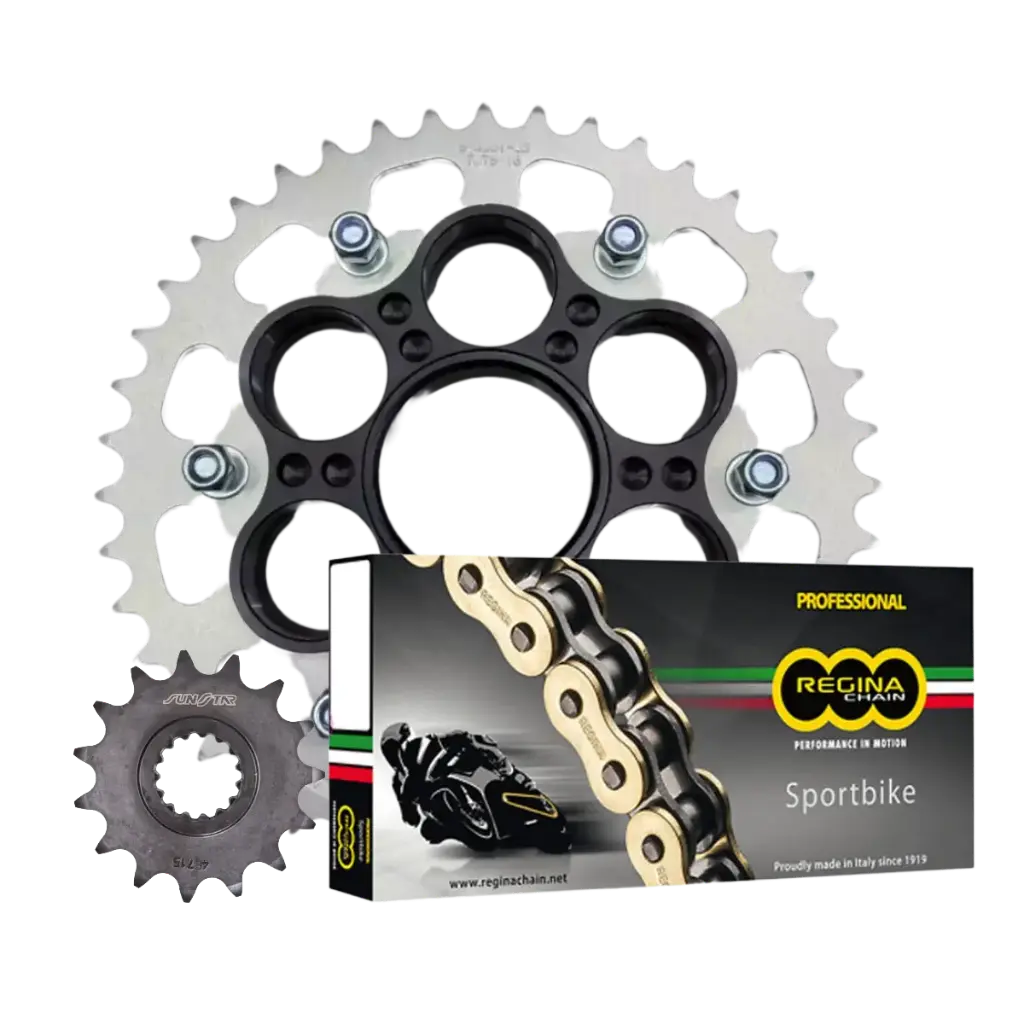[4B716+5-4501-41+5-H003-00+135ZRP/00B] Kit de Arrastre Premium Ducati Panigale V4 / V4S