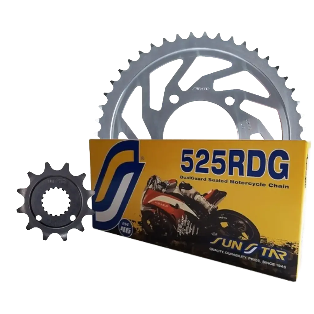 [40417+1-4474-43+SS525RDG-120N] Kit de Arrastre Premium Sunstar Suzuki GSX-S750 Abs