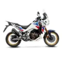 Exosto Slip-On Leovince LV-12R Black Edition Honda CRF 1100 L Africa Twin