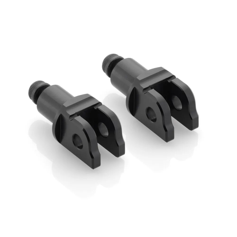 [PE792B] Adaptador Calapies Piloto Rizoma BMW S1000R /RR / M1000 / Suzuki V-strom 250/650XT