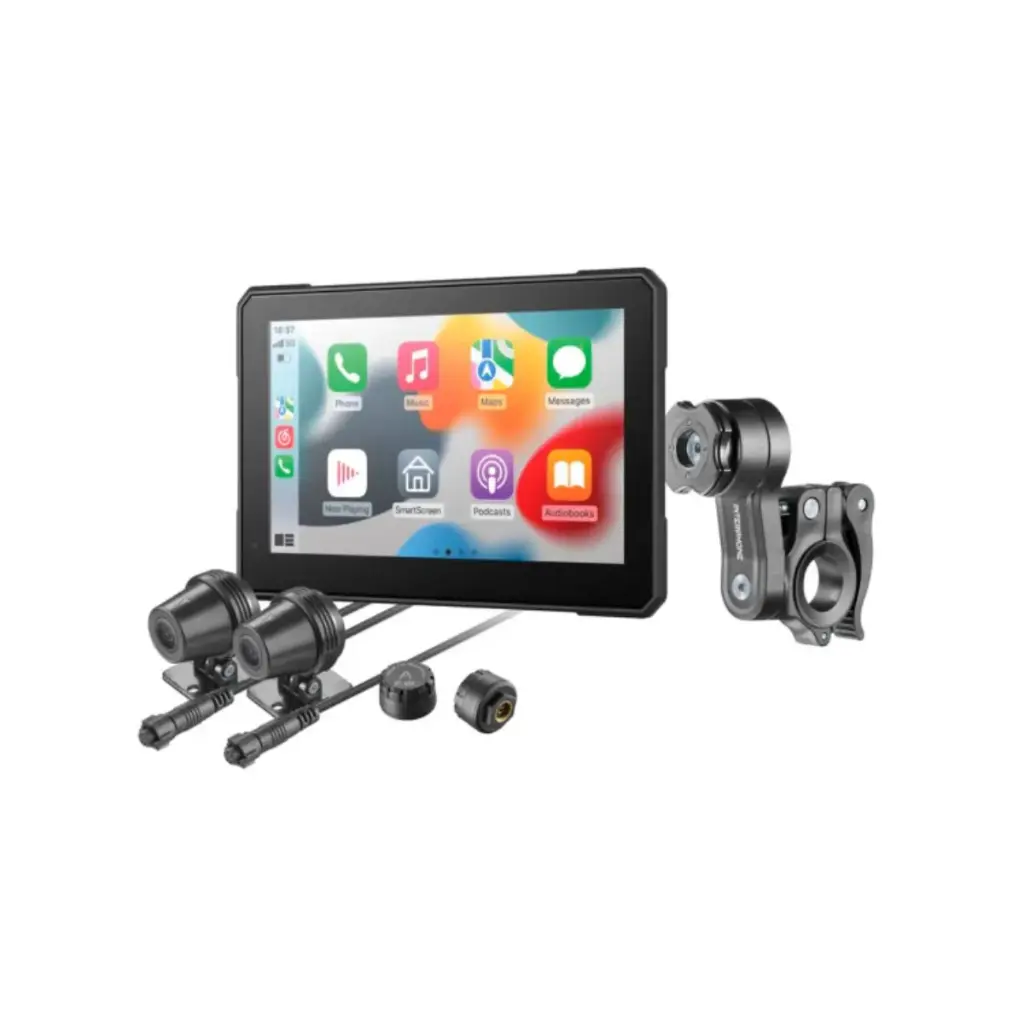 Pantalla Carplay 7'' Interphone  ( GPS, TPMS ,Doble Camara)