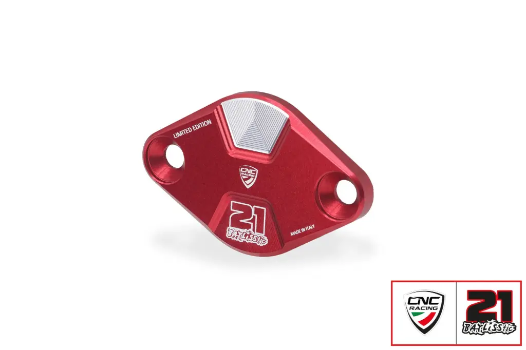 Tapa Inspección Tiempo CNC Ducati - Edición Limitada Troy Bayliss