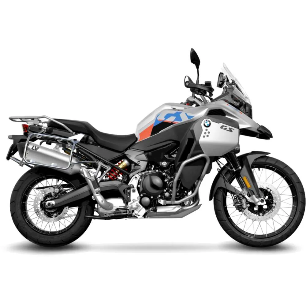 [15610U] Exosto Slip-on Leovince LV14 Inox Bmw F900GS 23-26  Ø50