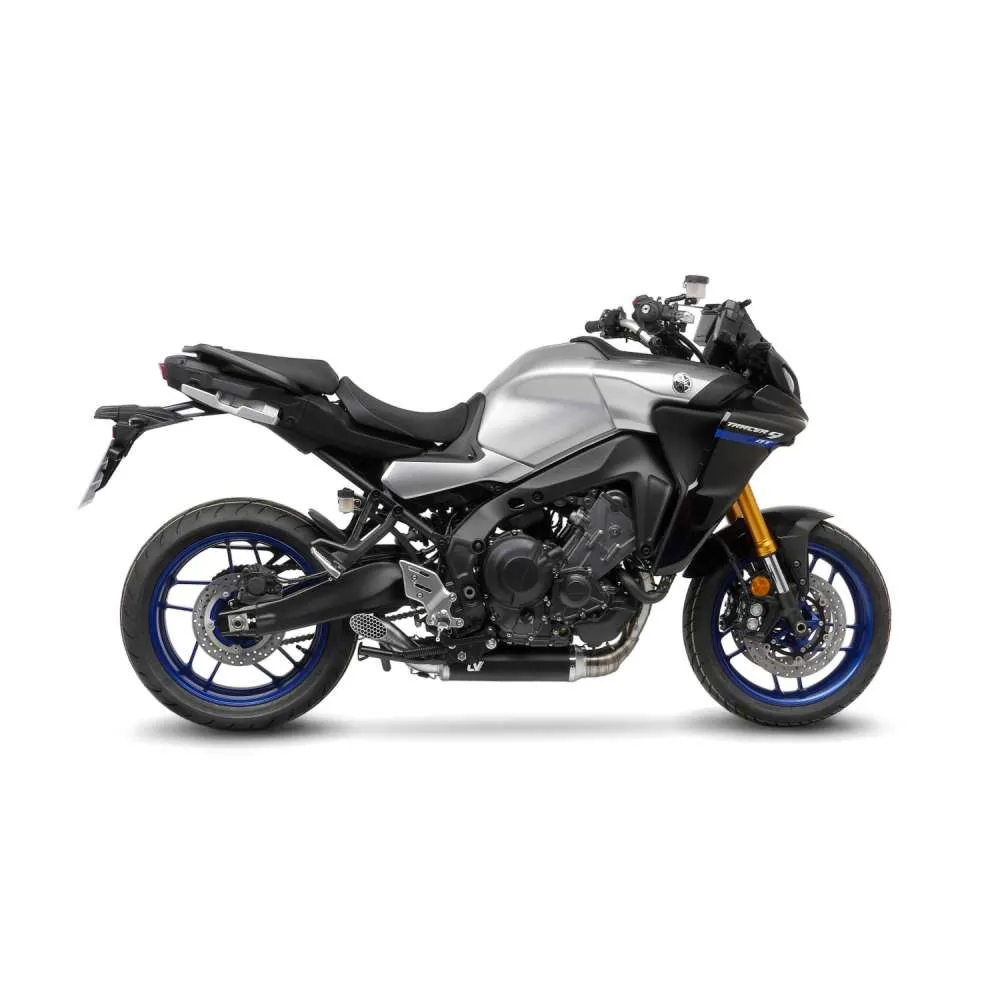 [14453EBU] Exosto Full System Leovince Yamaha XSR900/TR LV RACE 3/1 Black NON  Ø75