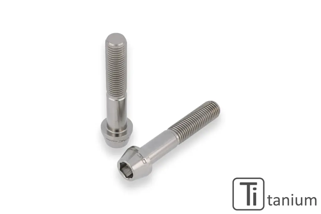 Kit Tornillos Cnc Mordaza Freno Delantero M10x1.25x55 (2 piezas) - Titanio