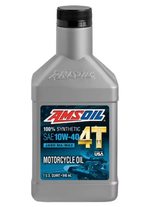 [MC4QT] Aceite Amsoil 10w40 100% Sintetico 4T x 1L Para Motocicleta
