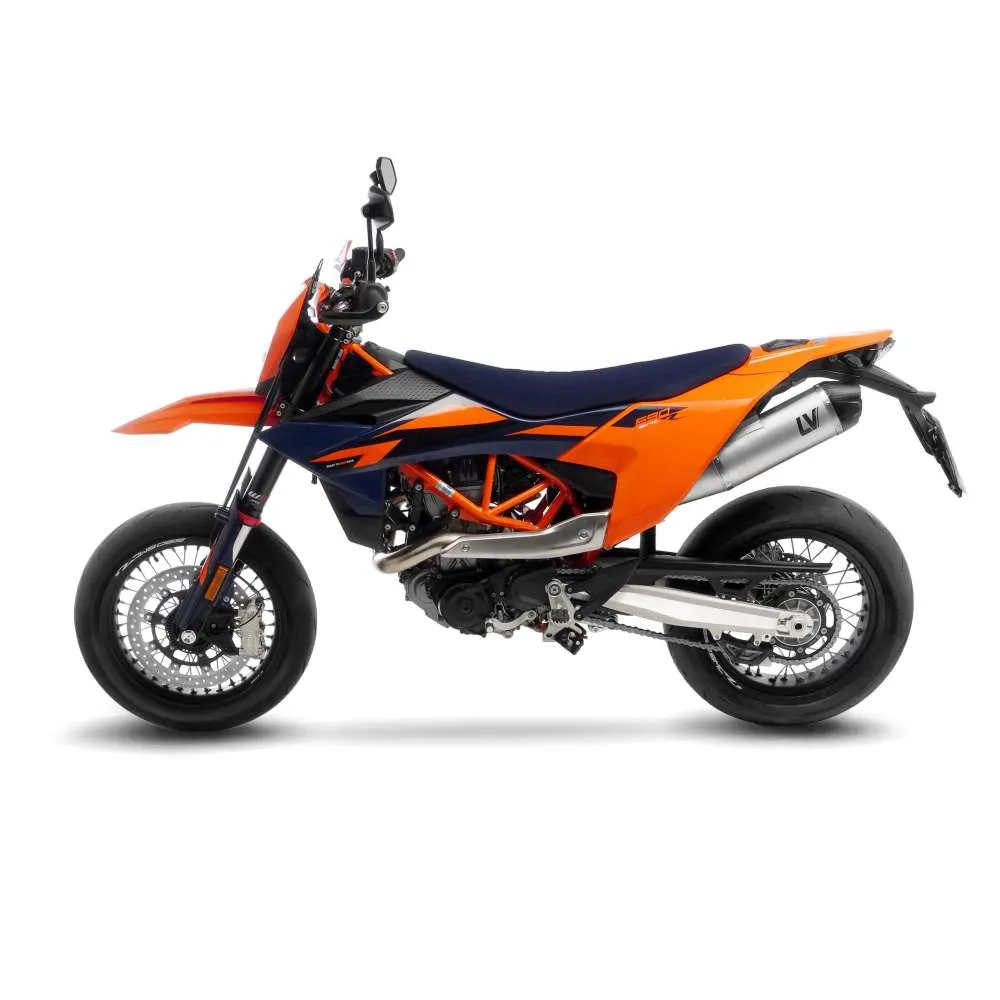 Escape Slip-On LeoVince LV One Evo Inox Husqvarna 701 / KTM 690 SMC R (2025-2026)