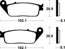 Pastillas Freno Sinterizada Brembo CBR250 11-13 / CB600 F 98-13 / SHADOW 94-07 / Versys 650 15-17 / Z650 ABS 17-18 / Z800 13-15 / DL V-STROM 250 ABS 18 IZQ